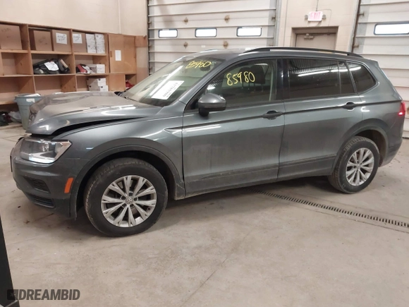 2019 Volkswagen Tiguan S with VIN 3VV0B7AX5KM180611, listed as a IAAI auction lot 41785980 with 169,203 mi miles. Bid and sale history available at carsss.com. Image 17.