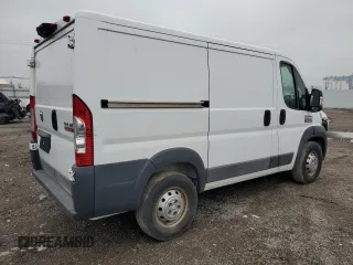 2017 Ram ProMaster Cargo with VIN 3C6TRVNG9HE534856, listed as a Copart auction lot 60272604 with 137,146 mi miles and Clean Title. Bid and sale history available at carsss.com. Image 3.