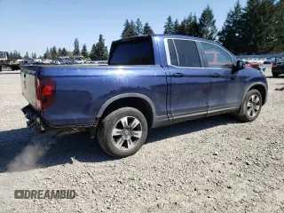 2017 Honda Ridgeline RTL z VIN 5FPYK3F56HB001983, wystawiony jako Copart lot #54862915 z przebiegiem 96 547 mil mil oraz Szkoda całkowita • Salvage title. Historia ofert i sprzedaży dostępna na DreamBid. Obrazek 3.