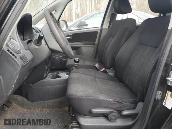 2012 Suzuki SX4 Crossover with VIN JS2YB5A38C6305451, listed as a Copart auction lot 46242015 with 138,017 mi miles and Salvage Title. Bid and sale history available at carsss.com. Image 7.