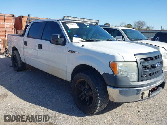 2013 Ford F-150 XL with VIN 1FTFW1CF4DKE54616, listed as a IAAI auction lot 41484839 with 266,569 mi miles and . Bid and sale history available at DreamBid. Image 1.