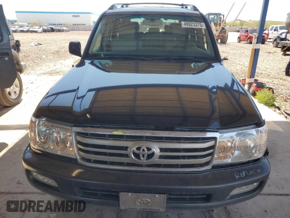 2006 Toyota Land Cruiser z VIN JTEHT05J262098694, wystawiony jako Copart lot #49923375 z przebiegiem 174 779 mil mil oraz Szkoda całkowita • Salvage title. Historia ofert i sprzedaży dostępna na DreamBid. Obrazek 5.