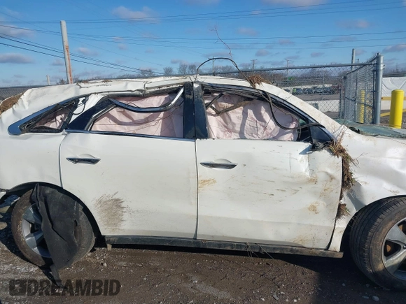 2014 Acura MDX with VIN 5FRYD3H24EB016580, listed as a IAAI auction lot 41589124 with 101,155 mi miles. Bid and sale history available at carsss.com. Image 12.