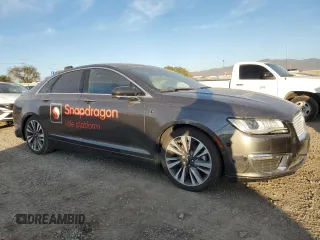 2017 Lincoln MKZ Hybrid Select with VIN 3LN6L5LU0HR663007, listed as a Copart auction lot 87657815 with 36,612 mi miles and Non Repairable. Bid and sale history available at DreamBid. Image 4.