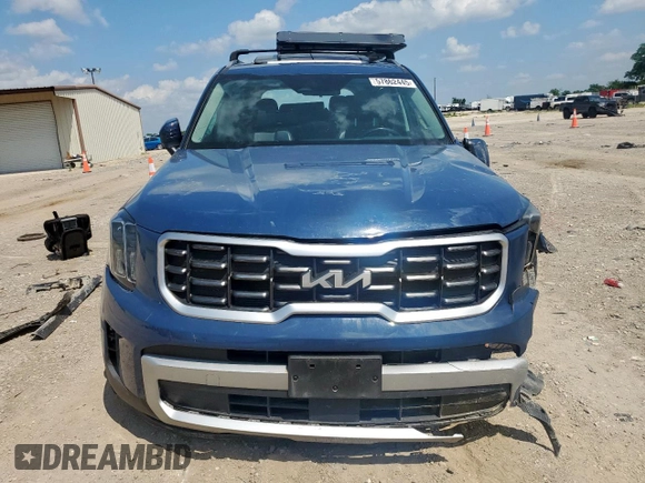2024 Kia Telluride S with VIN 5XYP64GC5RG417254, listed as a Copart auction lot 57862445 with 34,912 mi miles and Salvage title. Bid and sale history available at DreamBid. Image 5.