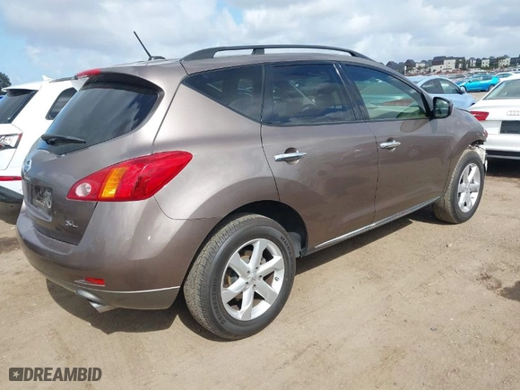 2009 Nissan Murano S with VIN JN8AZ18U19W003902, listed as a IAAI auction lot 41925909 with 112,252 mi miles. Bid and sale history available at carsss.com. Image 4.