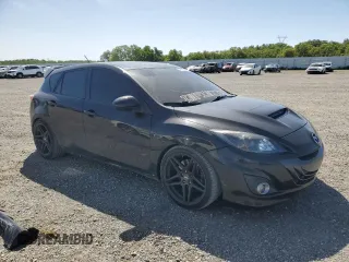 2012 Mazda 3 Mazdaspeed3 Touring with VIN JM1BL1L48C1681124, listed as a Copart auction lot 49603835 with 122,382 mi miles and Salvage Title. Bid and sale history available at DreamBid. Image 4.