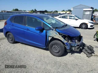 2019 Honda Fit LX with VIN 3HGGK5H45KM728878, listed as a Copart auction lot 57630825 with 94,154 mi miles and Salvage title. Bid and sale history available at DreamBid. Image 4.