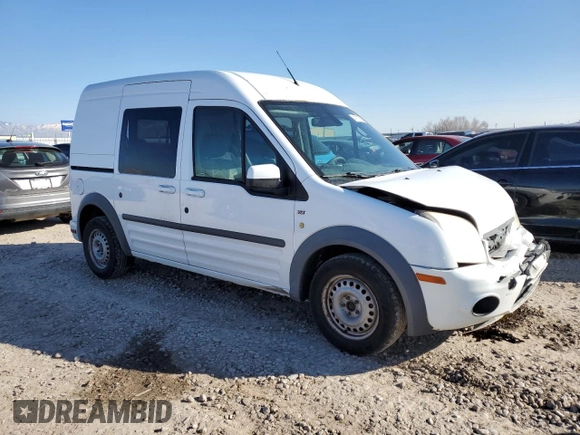 2013 Ford Transit Connect XLT with VIN NM0KS9BN7DT169112, listed as a Copart auction lot 47137535 with 223,103 mi miles and Salvage title. Bid and sale history available at DreamBid. Image 4.
