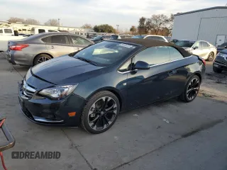 2018 Buick Cascada Sport Touring with VIN W04WJ3N55JG075342, listed as a Copart auction lot 84555334 with 69,300 mi miles and Salvage Title. Bid and sale history available at DreamBid. Image 1.