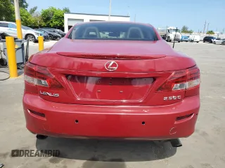 2010 Lexus IS 250 C z VIN JTHFF2C27A2512196, wystawiony jako Copart lot #58093725 z przebiegiem 149 004 mil mil oraz Szkody całkowita. Historia ofert i sprzedaży dostępna na DreamBid. Obrazek 6.