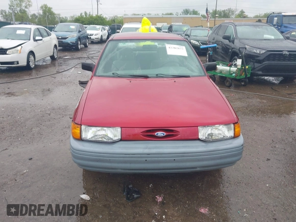 1995 Ford Escort z VIN 1FASP11J5SW107553, wystawiony jako IAAI lot #42202877 z przebiegiem 76 751 mil mil oraz . Historia ofert i sprzedaży dostępna na DreamBid. Obrazek 12.