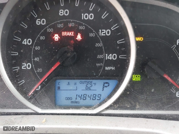 2013 Toyota RAV4 LE with VIN 2T3BFREV7DW024894, listed as a IAAI auction lot 42062944 with 148,489 mi miles. Bid and sale history available at carsss.com. Image 15.