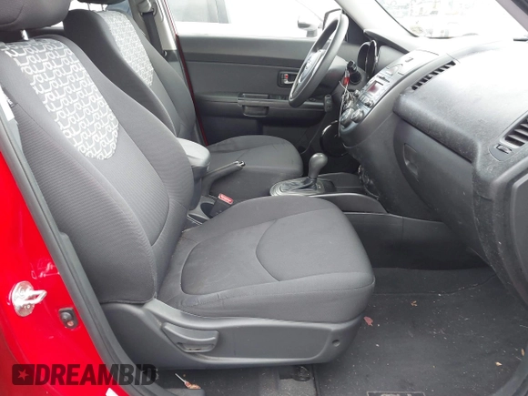 2011 Kia Soul + with VIN KNDJT2A24B7196638, listed as a IAAI auction lot 41741111 with 92,276 mi miles. Bid and sale history available at carsss.com. Image 5.