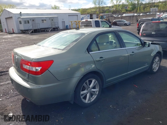 2008 Lincoln MKZ with VIN 3LNHM28T98R625456, listed as a IAAI auction lot 42075166 with 143,723 mi miles. Bid and sale history available at carsss.com. Image 4.