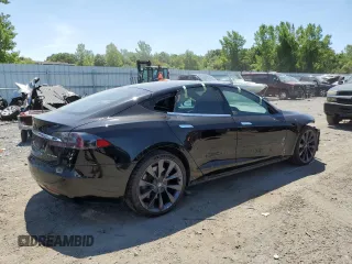2021 Tesla Model S Long Range Plus z VIN 5YJSA1E29MF417453, wystawiony jako Copart lot #61480025 z przebiegiem 83 526 mil mil oraz Szkoda całkowita • Salvage title. Historia ofert i sprzedaży dostępna na DreamBid. Obrazek 3.