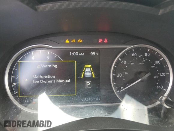 2021 Nissan Versa SV with VIN 3N1CN8EV9ML878622, listed as a Copart auction lot 62335025 with 88,278 mi miles and Non repairable. Bid and sale history available at DreamBid. Image 9.
