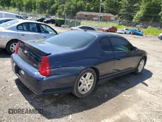 2007 Chevrolet Monte Carlo LT with VIN 2G1WK15KX79314140, listed as a Copart auction lot 58932205 with 150,862 mi miles and Salvage title. Bid and sale history available at DreamBid. Image 3.