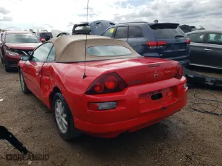 2001 Mitsubishi Eclipse GS with VIN 4A3AE45G51E048811, listed as a Copart auction lot 68711494 with 147,265 mi miles and Salvage Title. Bid and sale history available at carsss.com. Image 2.