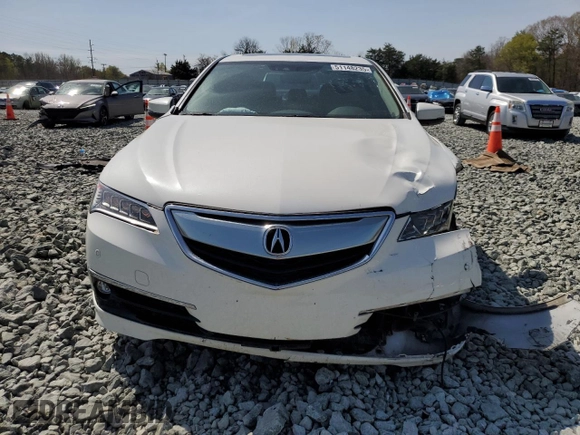2016 Acura TLX Advance with VIN 19UUB3F71GA001164, listed as a Copart auction lot 51148235 with Not provided miles and Salvage title. Bid and sale history available at DreamBid. Image 5.