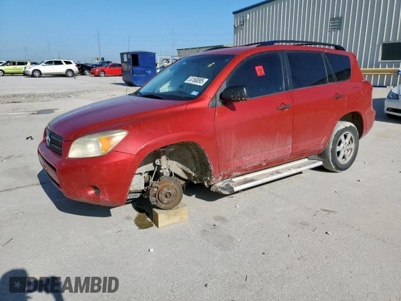 2007 Toyota RAV4 with VIN JTMZD33V376026281, listed as a Copart auction lot 54160095 with 203,286 mi miles and Salvage Title. Bid and sale history available at carsss.com. Image 1.