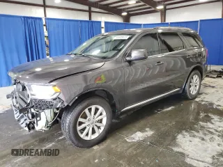 2015 Dodge Durango SXT with VIN 1C4RDHAG5FC873580, listed as a Copart auction lot 56608675 with 100,523 mi miles and Salvage title. Bid and sale history available at DreamBid. Image 1.