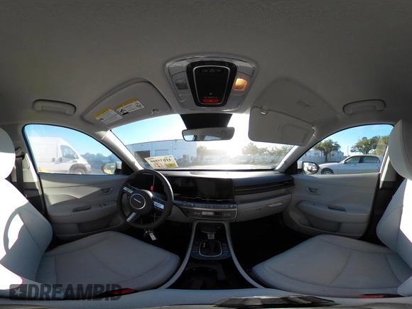 2025 Hyundai Kona SEL with VIN KM8HB3AB1SU215294, listed as a IAAI auction lot 41835866 with 484 mi miles. Bid and sale history available at carsss.com. Image 18.