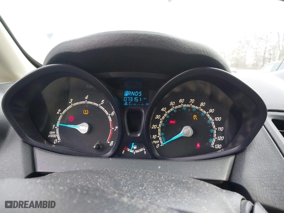 2015 Ford Fiesta S with VIN 3FADP4AJ5FM125857, listed as a IAAI auction lot 41704494 with 73,151 mi miles. Bid and sale history available at carsss.com. Image 7.