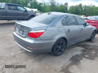 2008 BMW 5 Series 528xi with VIN WBANV13558C150343, listed as a IAAI auction lot 42224443 with 234,163 mi miles and . Bid and sale history available at carsss.com. Image 4.