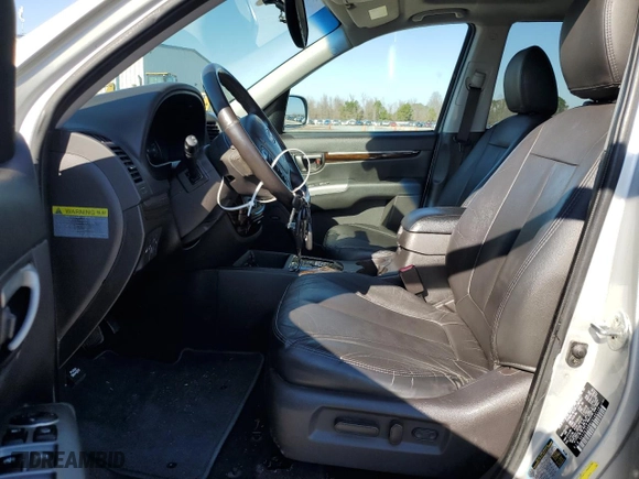 2012 Hyundai Santa Fe Limited with VIN 5XYZK3AB6CG140118, listed as a Copart auction lot 46229675 with 134,441 mi miles and Salvage Title. Bid and sale history available at carsss.com. Image 7.