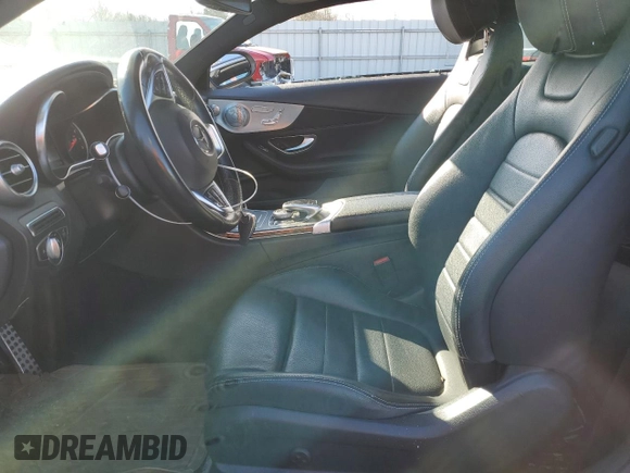 2018 Mercedes-Benz C 300 with VIN WDDWJ4KB4JF681717, listed as a Copart auction lot 45214955 with 153,470 mi miles and Salvage title. Bid and sale history available at DreamBid. Image 7.