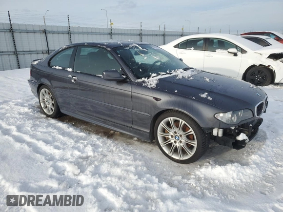 2005 BMW 3 Series 330Ci with VIN WBABD53495PD98767, listed as a Copart auction lot 87504675 with 118,903 mi miles and Salvage Title. Bid and sale history available at carsss.com. Image 4.