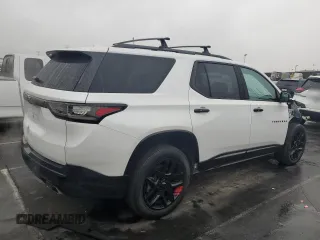 2021 Chevrolet Traverse Premier with VIN 1GNERKKW7MJ125125, listed as a Copart auction lot 86827644 with 62,998 mi miles and Salvage Title. Bid and sale history available at carsss.com. Image 3.