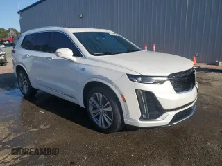 2020 Cadillac XT6 FWD Premium Luxury z VIN 1GYKPCRS5LZ184078, wystawiony jako Copart lot #46752465 z przebiegiem 75 599 mil mil oraz Szkoda całkowita • Salvage title. Historia ofert i sprzedaży dostępna na DreamBid. Obrazek 4.
