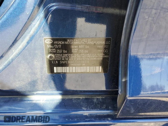 2018 Hyundai Sonata Sport with VIN 5NPE34AF7JH596378, listed as a Copart auction lot 55139785 with 115,757 mi miles and Clean Title. Bid and sale history available at carsss.com. Image 12.