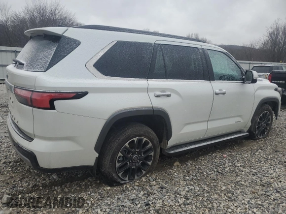 2023 Toyota Sequoia SR5 with VIN 7SVAAABAXPX015724, listed as a Copart auction lot 36846034 with 14,980 mi miles. Bid and sale history available at carsss.com. Image 3.