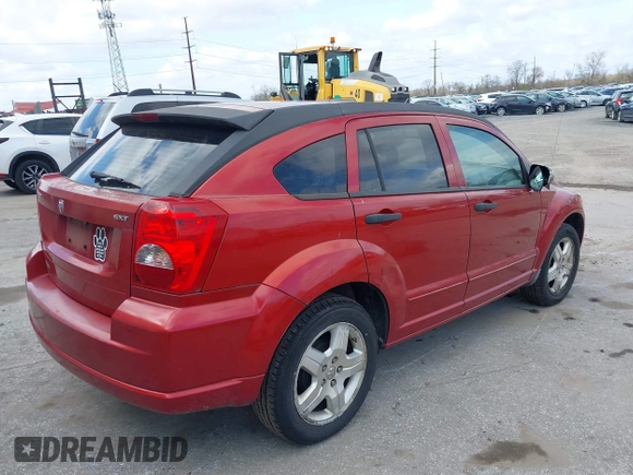 2007 Dodge Caliber SXT with VIN 1B3HB48B07D351411, listed as a IAAI auction lot 41908669 with 152,176 mi miles and . Bid and sale history available at DreamBid. Image 4.