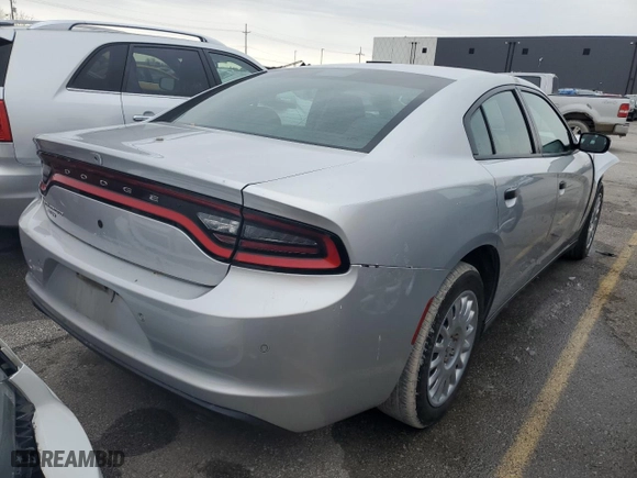 2017 Dodge Charger Police with VIN 2C3CDXKT1HH586270, listed as a Copart auction lot 46274275 with 100,956 mi miles and Salvage Title. Bid and sale history available at carsss.com. Image 3.