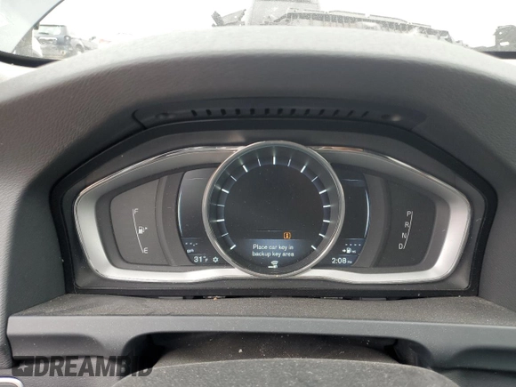 2015 Volvo V60 T5 Premier with VIN YV1612SK2F1221131, listed as a Copart auction lot 43855005 with 0 mi miles and Salvage Title. Bid and sale history available at carsss.com. Image 9.