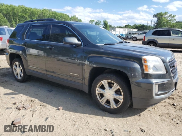 2017 GMC Terrain SLE z VIN 2GKALNEK6H6242799, wystawiony jako Copart lot #55646545 z przebiegiem 123 584 mil mil oraz Szkoda całkowita • Salvage title. Historia ofert i sprzedaży dostępna na DreamBid. Obrazek 4.