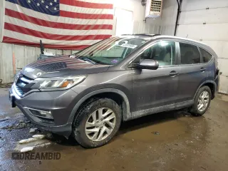2015 Honda CR-V EX-L with VIN 5J6RM4H74FL033475, listed as a Copart auction lot 43033985 with 117,618 mi miles and Salvage Title. Bid and sale history available at carsss.com. Image 1.