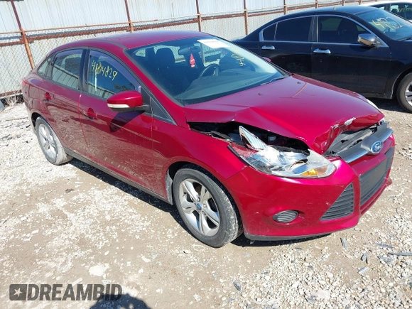 2013 Ford Focus SE with VIN 1FADP3F29DL283340, listed as a IAAI auction lot 41814829 with 119,199 mi miles. Bid and sale history available at carsss.com. Image 1.