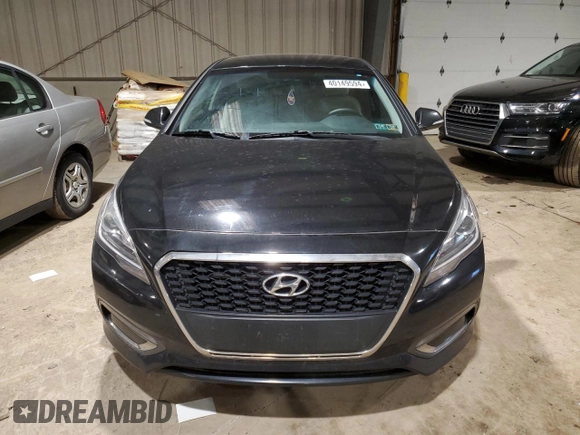 2016 Hyundai Sonata Hybrid SE with VIN KMHE24L11GA036923, listed as a Copart auction lot 40149594 with 125,144 mi miles. Bid and sale history available at carsss.com. Image 5.