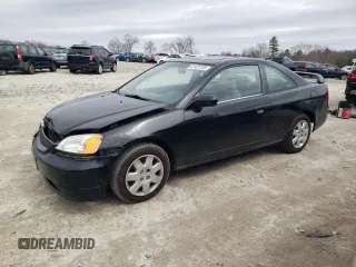 2001 Honda Civic EX with VIN 1HGEM22911L072859, listed as a Copart auction lot 51931205 with 134,027 mi miles and Clean Title. Bid and sale history available at carsss.com. Image 1.