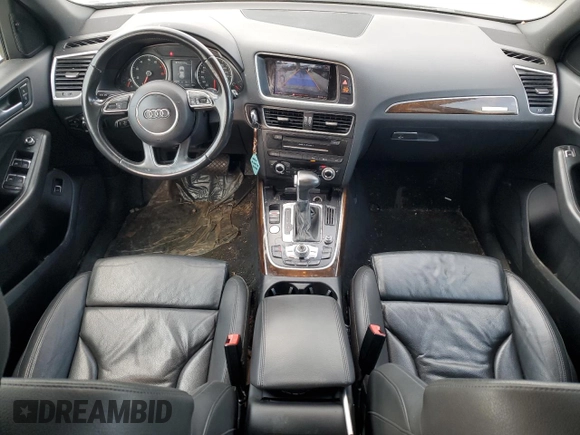 2015 Audi Q5 Premium Plus with VIN WA1LFAFP4FA082124, listed as a Copart auction lot 56188245 with 140,464 mi miles and Salvage title. Bid and sale history available at DreamBid. Image 8.