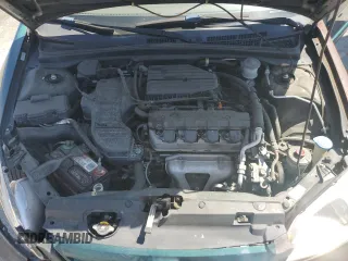 2001 Honda Civic LX with VIN 2HGES16501H606650, listed as a Copart auction lot 52537465 with 199,341 mi miles and Salvage Title. Bid and sale history available at carsss.com. Image 12.
