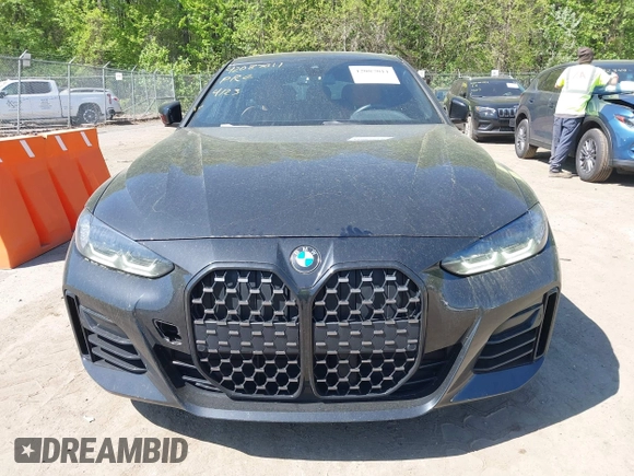 2023 BMW 4 Series 430i xDrive с VIN WBA73AV06PFN55916, выставлен на аукционе IAAI как лот 42087011 с пробегом 45 722 миль миль и . История ставок и продаж доступна на DreamBid. Изображение 6.