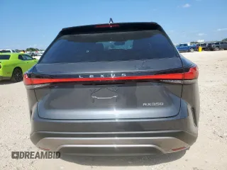 2024 Lexus RX 350 with VIN 2T2BAMBA9RC045973, listed as a Copart auction lot 59936185 with 9,352 mi miles and Salvage title. Bid and sale history available at DreamBid. Image 6.