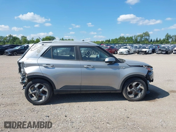 2024 Hyundai Venue Limited with VIN KMHRC8A37RU306393, listed as a IAAI auction lot 41532801 with 11,605 mi miles and . Bid and sale history available at DreamBid. Image 14.