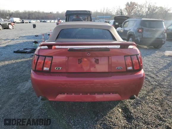 2004 Ford Mustang GT Deluxe z VIN 1FAFP45X84F202273, wystawiony jako Copart lot #49406785 z przebiegiem 92 424 mil mil oraz Szkody całkowita. Historia ofert i sprzedaży dostępna na DreamBid. Obrazek 6.